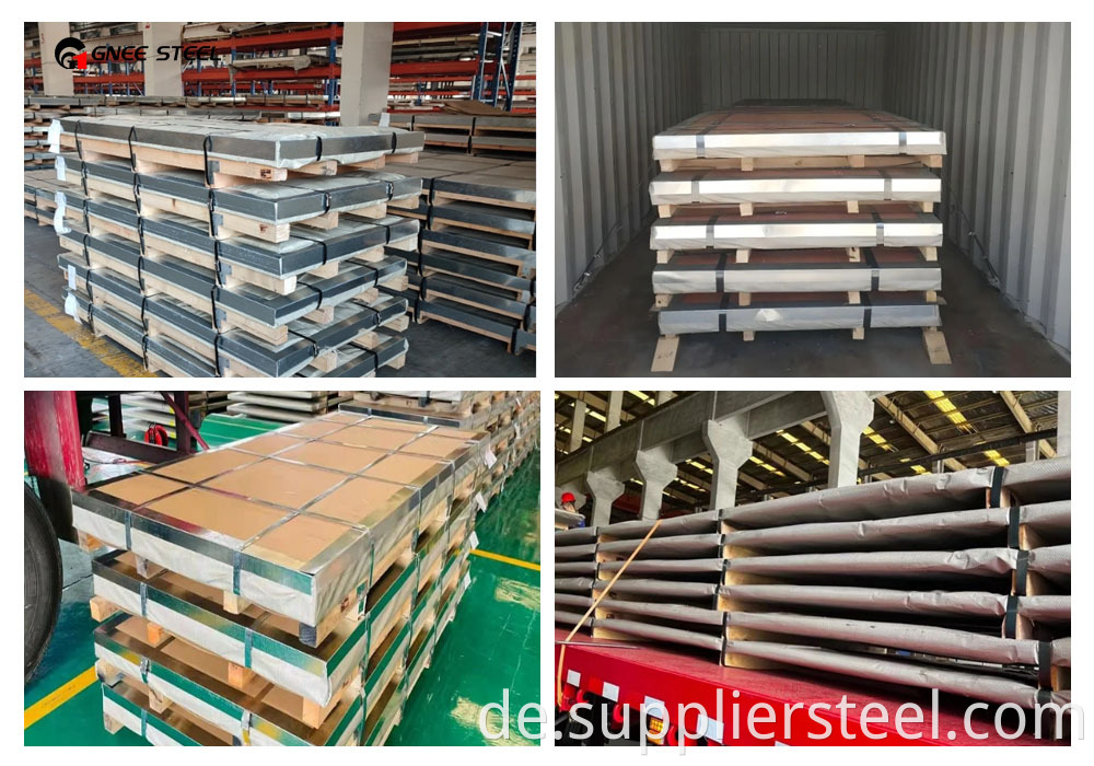 Galvanized metal steel sheet